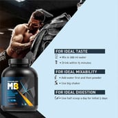Benefits - MuscleBlaze 100% Micellar Casein, 4.4 lb Chocolate