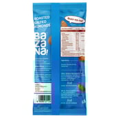 back - Bazana Roasted Salted Snack,  Almonds  3 Piece(s)/Pack 