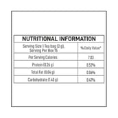nutrition - VAHDAM Sweet Himalayan Green Tea,  15 Piece(s)/Pack  Natural 