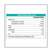 nutritionfact - Swisse UB HS Odrls Wild Fish Oil 1500mg,  200 capsules 