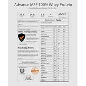 Supplement - MyFitFuel Advance MFF 100% Whey Protein,  2.2 lb  Chocolate Banana Cookie 