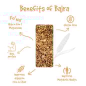 benefits - Eat Anytime Mindful Millet Energy Bars, 12 Piece(s)/Pack Bajra with Added Iron