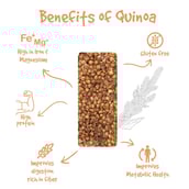 benefits - Eat Anytime Mindful Millet Energy Bars,  12 Piece(s)/Pack  Quinoa with Added Iron 