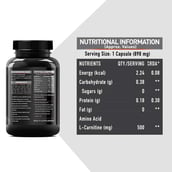 MuscleBlaze L-Carnitine L-Tartrate - Pack of 2