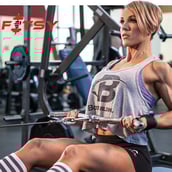 2 - Fitsy Chrome Lat Pull Down Bar,  Silver 