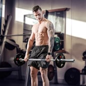 3 - Fitsy Olympic Weight Plates for Gym (Pair),  Black  5 kg 