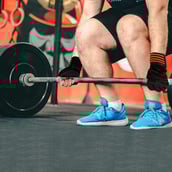 1 - Fitsy Weight Lifting Gloves with Wrist Support Strap, Orange Medium