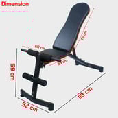 3 - Fitsy Foldable Weight Bench - FAK3308