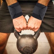 2 - Fitsy Wrist Wrap, Black Free Size