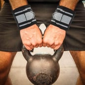 2 - Fitsy Wrist Wrap, Grey Free Size