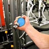 2 - Fitsy Flat Thick Bar Grip,  Blue 