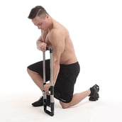 4 - Fitsy Super Push Down Bar,  Silver and Black 