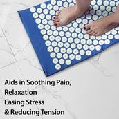 Fitsy Accupressure Mat,  Grey  66 x 41cm 