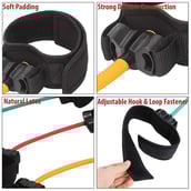 3 - Fitsy 8017 Leg Rst Band,  Orange  40LB 