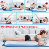 2 - Fitsy Sit Ups Abdominal Exercise,  Purple  Free Size 