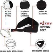 Fitsy Dipping Belt,  Black  36 x 6.5 inches 