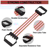 1 - Fitsy 8006 Pull Rope Rst Band,  Red  90 lb 