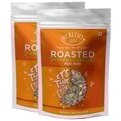 Healthy Treat Roasted Pumpkin Seeds (Pack of 2), Peri Peri 0.150 kg