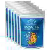 Healthy Treat Roasted Crispy Sticks (Pack of 6),  Unflavoured  0.100 kg 