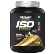 Six Pack Nutrition Iso Pro Whey Protein Isolate,  4.4 lb  Choco Nut 