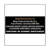 ingredients - Six Pack Nutrition Iso Pro Whey Protein Isolate,  4.4 lb  Chocolate Milk 