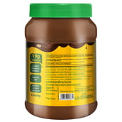Manufactured - Nouriza Dark Chocolate Peanut Butter Spread (Creamy),  1 kg  Added Vitamins Minerals Omega 