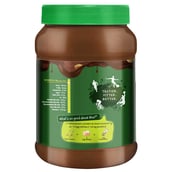Benefits - Nouriza Dark Chocolate Peanut Butter Spread (Creamy),  1 kg  Added Whey Protein 