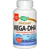Nature's Way Mega-DHA (1000mg),  60 softgels 