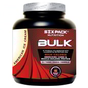 Six Pack Nutrition Bulk,  4.4 lb  American Ice Cream 