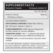 Supplement - INLIFE Natural Vitamin C Amla Extract for Immunity(1000mg),  60 capsules  Unflavoured 