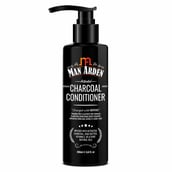 2 - Man Arden Activated Charcoal Cream Conditioner,  200 ml  Charged with Menthol 