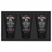 Pack - Man Arden Face Care Gift Box for Men,  3 Piece(s)/Pack  7X After Shave Balm + Charcoal Face Scrub + Charcoal Face Mask 