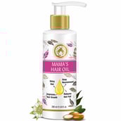 2 - Mom & World Mama's Hair Oil,  200 ml  11 Natural & Organic Oils for Deep Nourishment & Hair Growth 