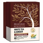 3 - Morpheme Remedies Handmade Luxury Soap, 125 g White Tea & Ginger