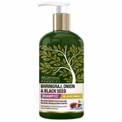 Front - Morpheme Remedies Bhringraj Onion & Black Seed Combo, 3 Piece(s)/Pack Hair Shampoo 300ml + Conditioner 300ml + Hair Oil 200ml