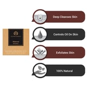 1 - The Man Company Charcoal Soap,  2 Piece(s)/Pack  for All Skin Types (Pack of 2) 