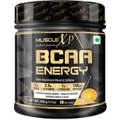 2 - MuscleXP BCAA Energy with Electrolyte Blend & Caffeine,  0.88 lb  28 Servings  Orange 