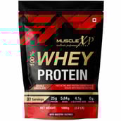 3 - MuscleXP 100% Whey Protein with Digestive Enzyme, 2.2 lb Double Chocolate