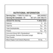 supplement - Big Muscles Natural Curcumin,  60 tablet(s) 