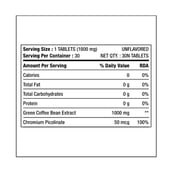 supplement - Big Muscles Green Coffee Bean Extract,  30 tablet(s) 