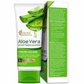 Back - Oriental Botanics Aloe Vera Green Tea & Cucumber Hydrating Face Wash,  100 ml  No Sulphate, Paraben, Silicone 