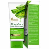 Back - Oriental Botanics Aloe Vera Green Tea & Cucumber After Sun Gel,  100 ml  No Silicone, Paraben 