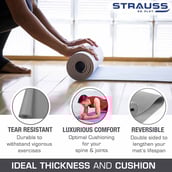 2 - Strauss Yoga Mat,  Grey  6 mm 