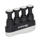 Strauss Adjustable Finger Hand Grip, Black