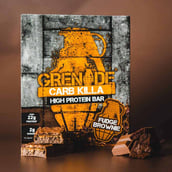 3 - Grenade Carb Killa High Protein Bar,  4 Piece(s)/Pack  Fudge Brownie 