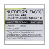 supplement - IN2 Pure Series Creatine Monohydrate,  Unflavoured  0.55 lb 