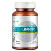 2 - HealthKart Vitamin C (500mg),  60 tablet(s)  Orange 