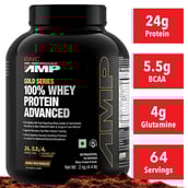 1 - GNC Amp Gold Series 100% Whey Protein Advanced, 4.4 lb Double Rich Chocolate
