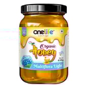 1 - OneLife Organic Honey,  650 g  Multiflora Light 