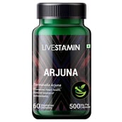 Livestamin Arjuna, 60 capsules